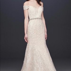 Oleg Cassini wedding dress